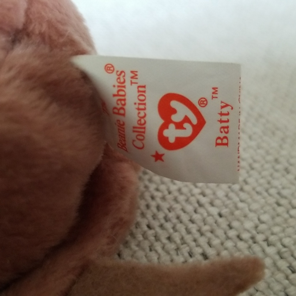 Ty Beanie Baby Batty the Bat - Picture 9 of 14